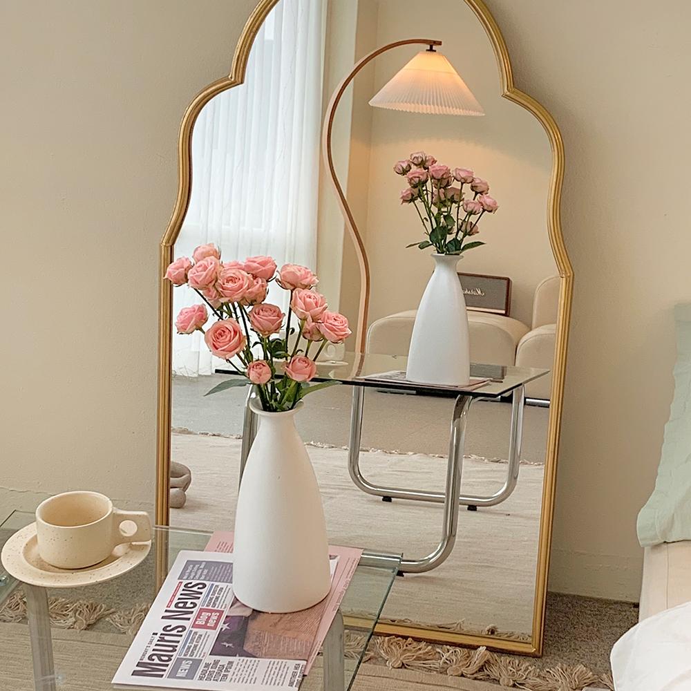 진심디자인 아벨린 벽걸이 전신거울 엔틱 빈티지 인테리어 소품