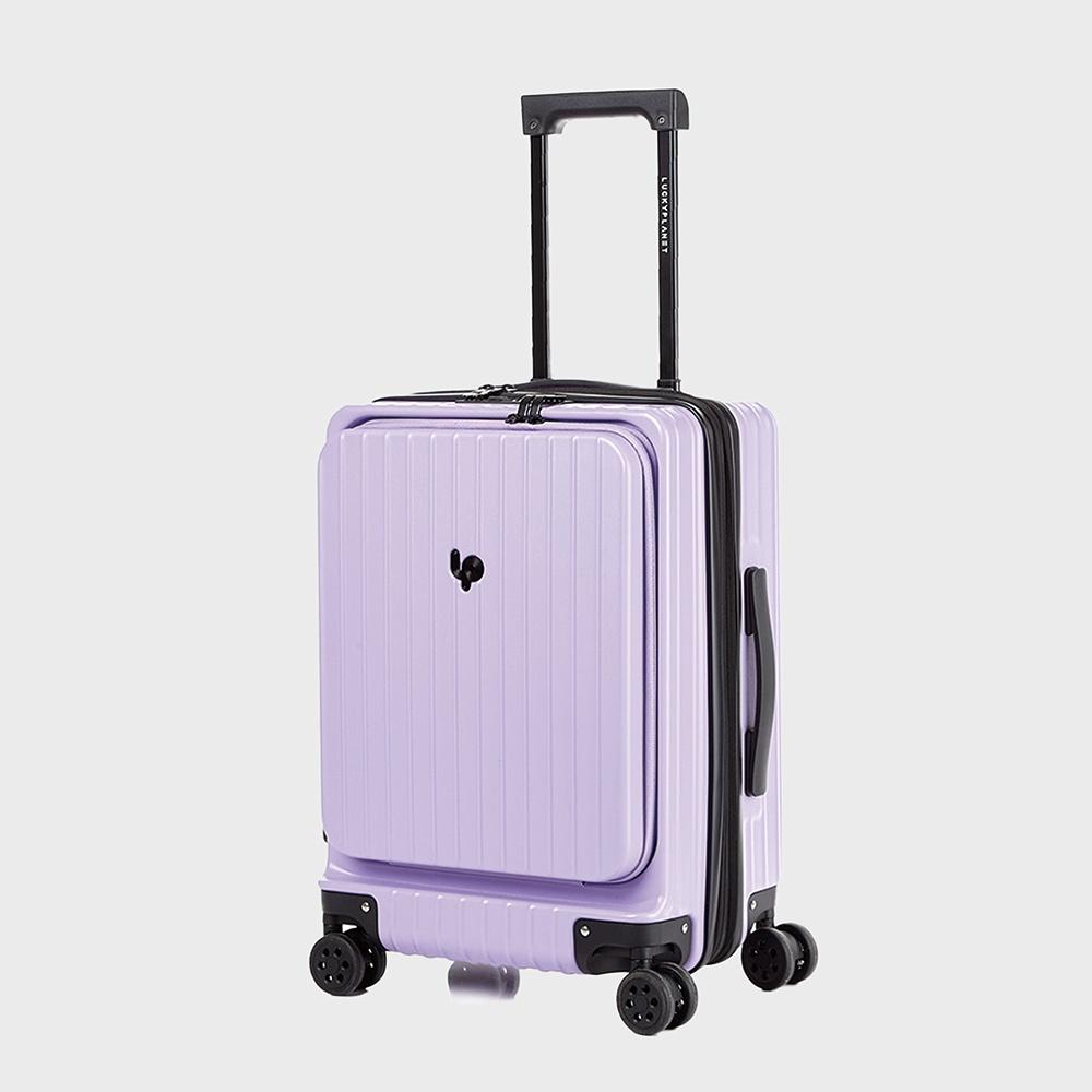 고비욘드 S3캐리어 퍼플로즈 기내용 확장 21인치 레드닷수상 독일산PC100% 노트북 수납포켓 접이식컵홀더