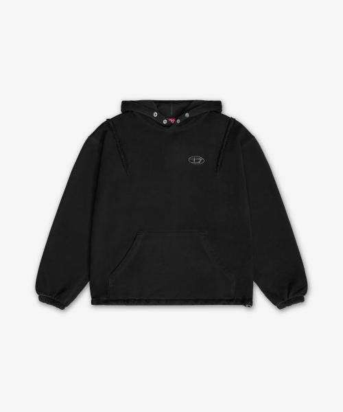 S-떠그 후드 - 블랙 / P015790SPCF93RA