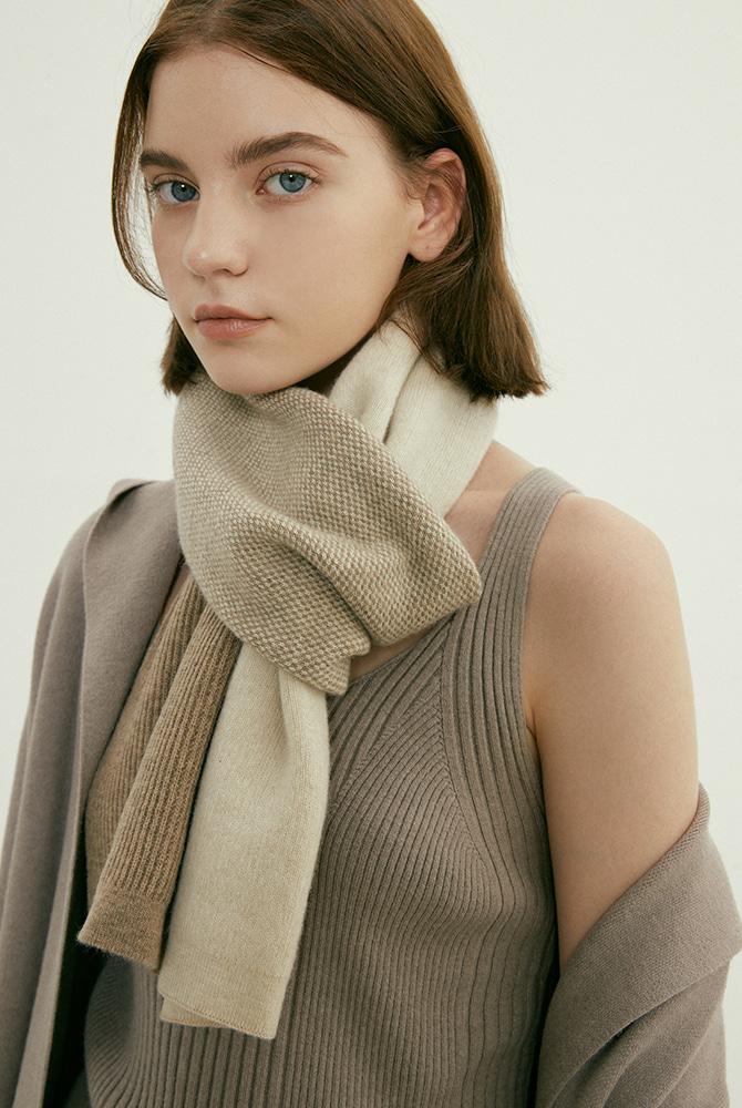 stand muffler - beige