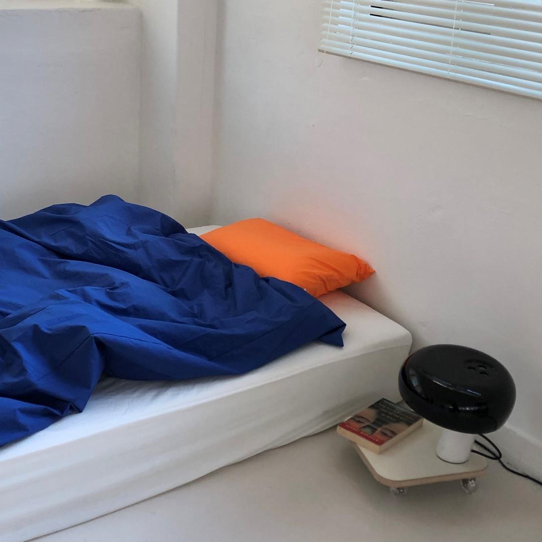 Cobalt blue duvet cover 60수 고밀도 이불커버