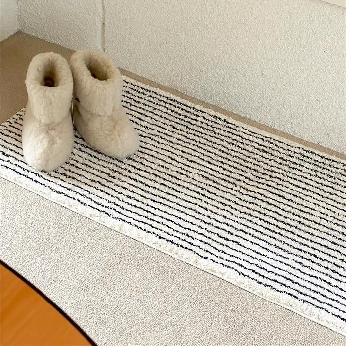 [29CM 단독] [기프트 세트] 스트라이프 워셔블 매트 블랙 2sizes