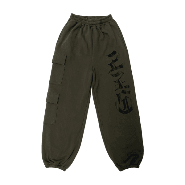225 cargo sweatpants (khaki brown)