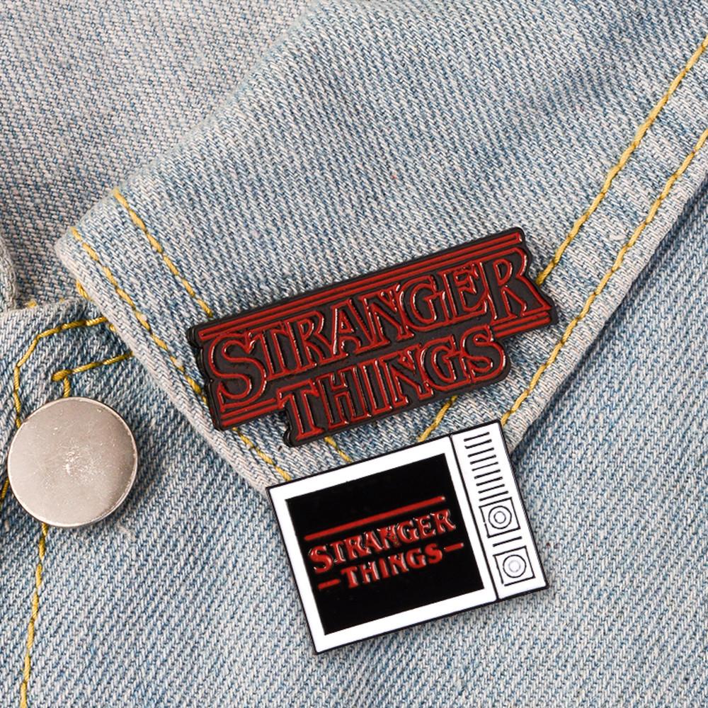 기묘한이야기굿즈 넷플릭스기묘한이야기브로치 STRANGER THINGS