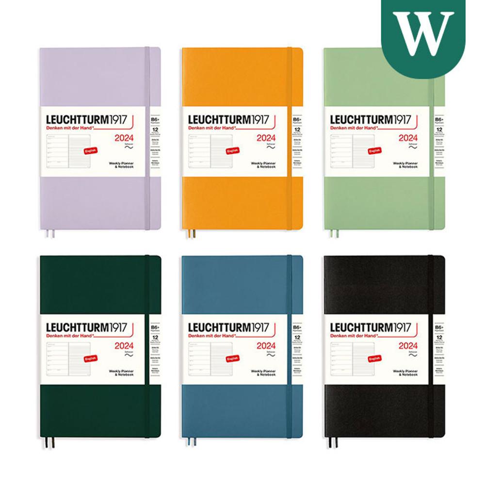 로이텀 2024 다이어리 위클리&노트 소프트커버 B6