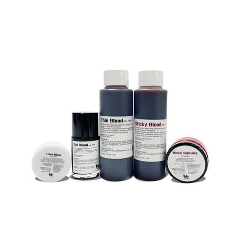 믹스앤아트 가짜피 5종 특수분장재료 할로윈분장 - 분장용품 | 쿠팡