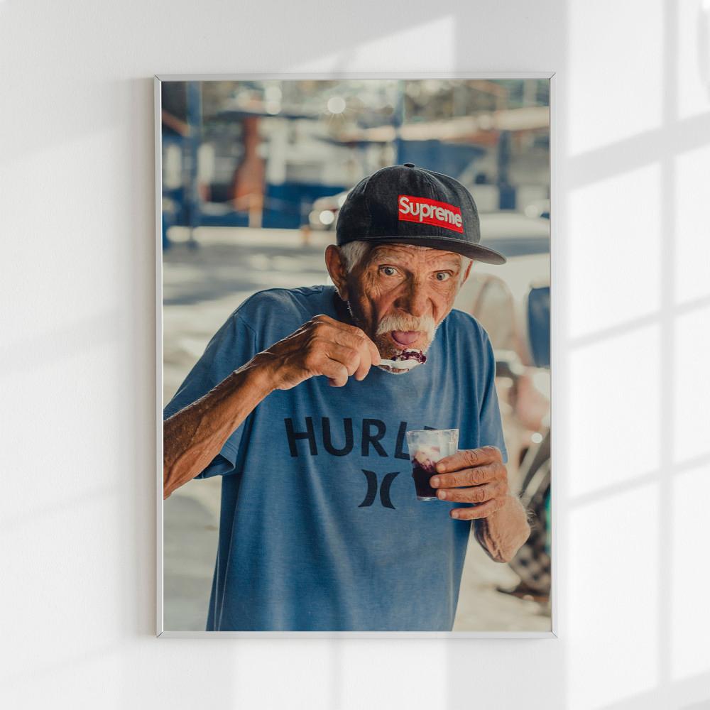 OLD BOY 인테리어 아트 거실 사진 액자 디자인 실사 여행 포스터 인쇄 제작