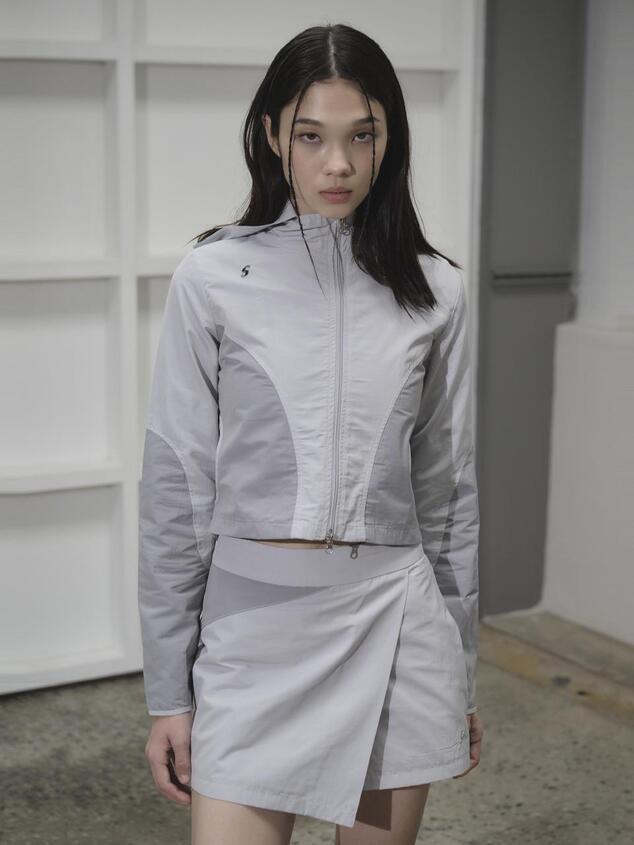 COLORWAY  WIND BREAKER [LIGHT GREY]