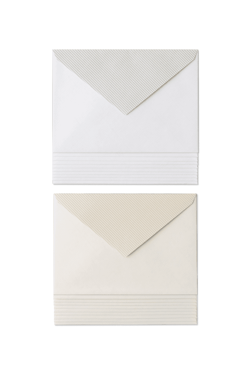 편지 봉투 L Brand Label J-Envelope