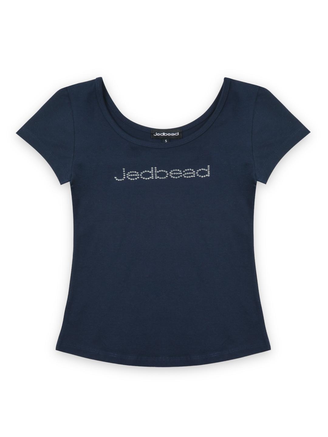 City Jewelry Scoop Tee [Navy] 예약배송
