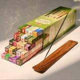 헤븐센스 HEM 인센스 스틱 에센셜 컬렉션 25가지 향 200개 우드홀더 플레인 스틱홀더