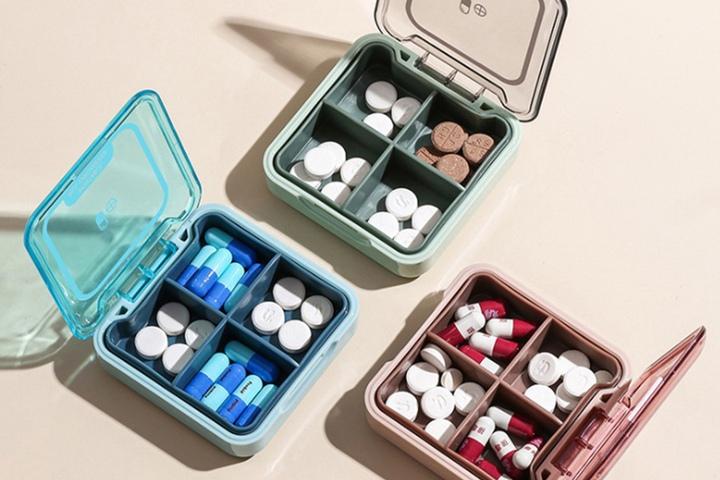 휴대용 미니 알약 케이스