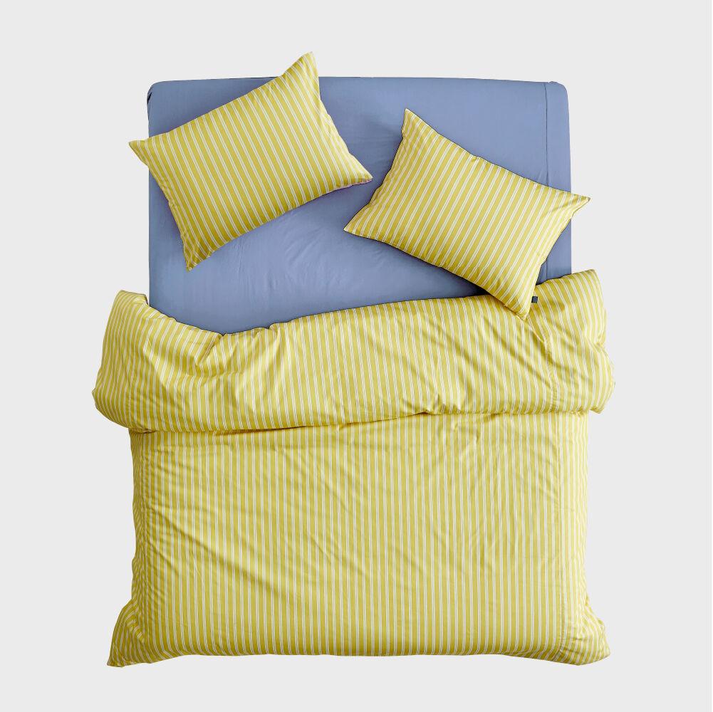 티킹스트라이프 라임 패턴 레이어드 이불커버 SS/Q 2material