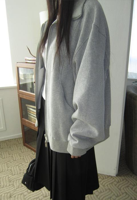 이즈이즈 Rivet Zip Up Jumper [2c]