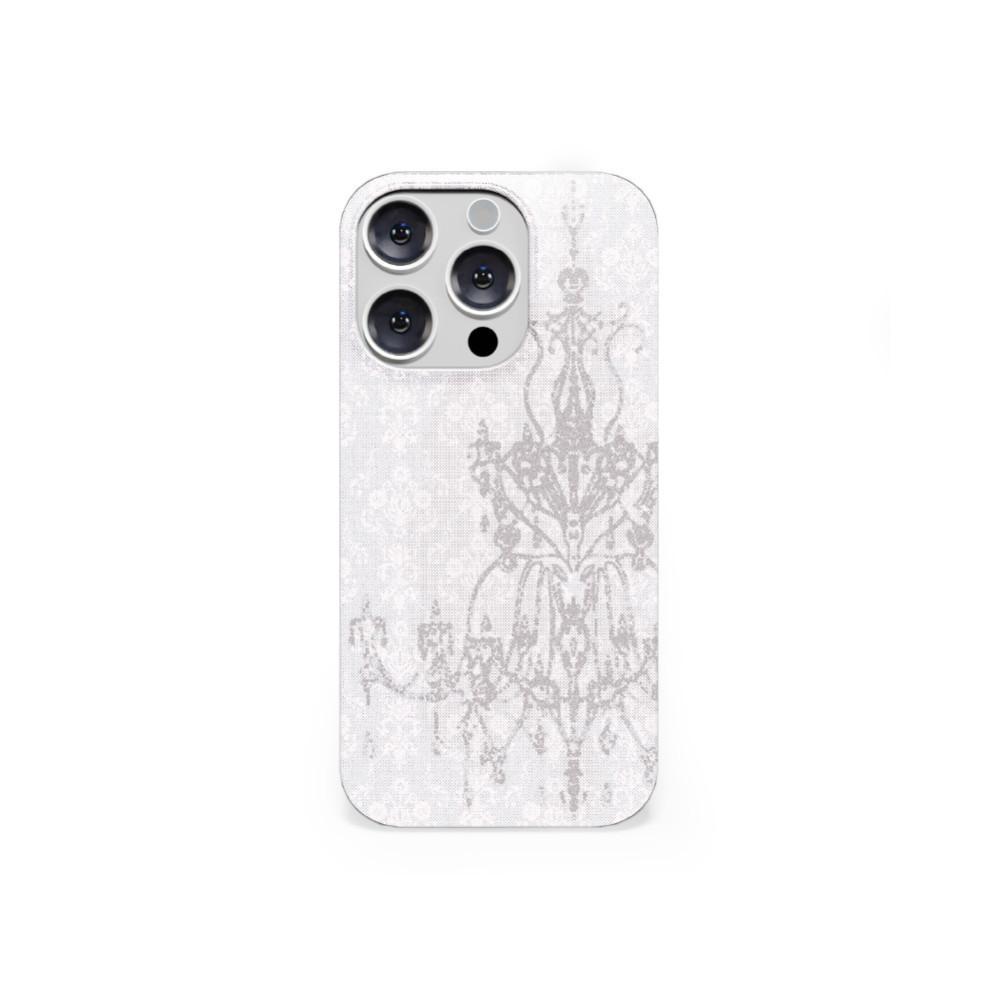 lace white hard phone case