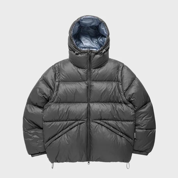 REVERSIBLE PADDED JACKET GREY