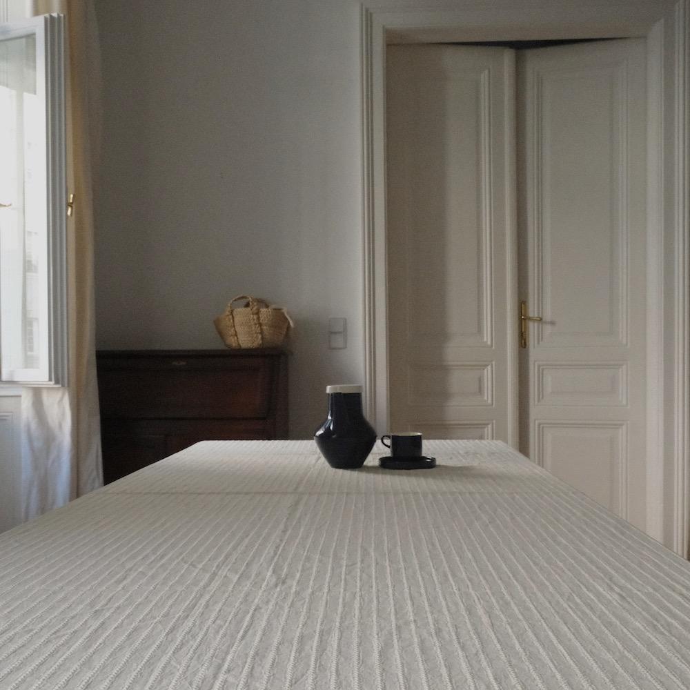 Cotton tablecloth - Natural