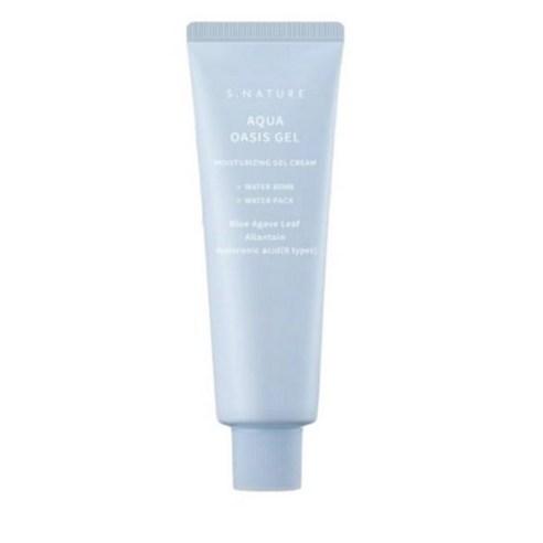 [본사정품] 에스네이처 아쿠아 오아시스 수분 젤크림 80ml / 밀착케어 쿨링진정 저자극 산뜻촉촉 피지 모공개선, 80ml, 1개