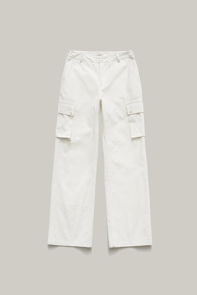3RD / tender work pants (white)