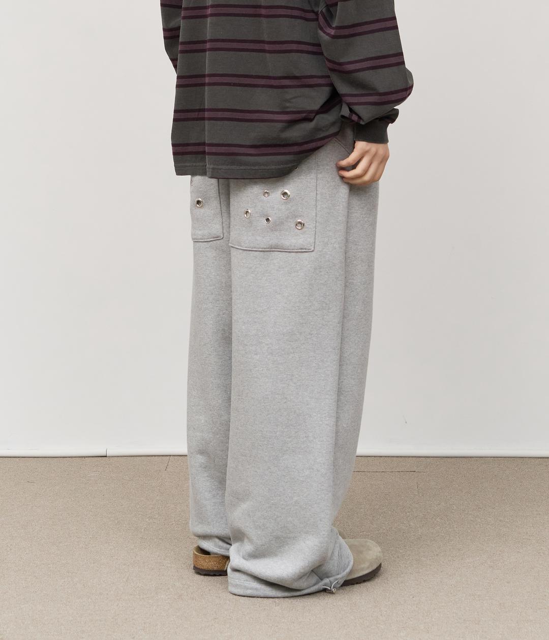 (W) Hole Wide Sweatpants (2color)