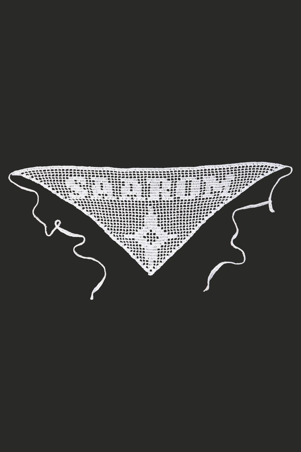 Crochet Veil - White