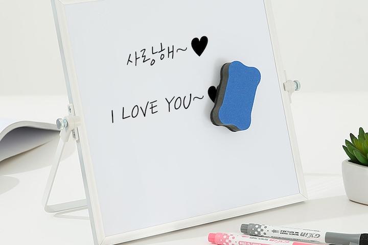 360도 회전 가능한 미니 화이트보드