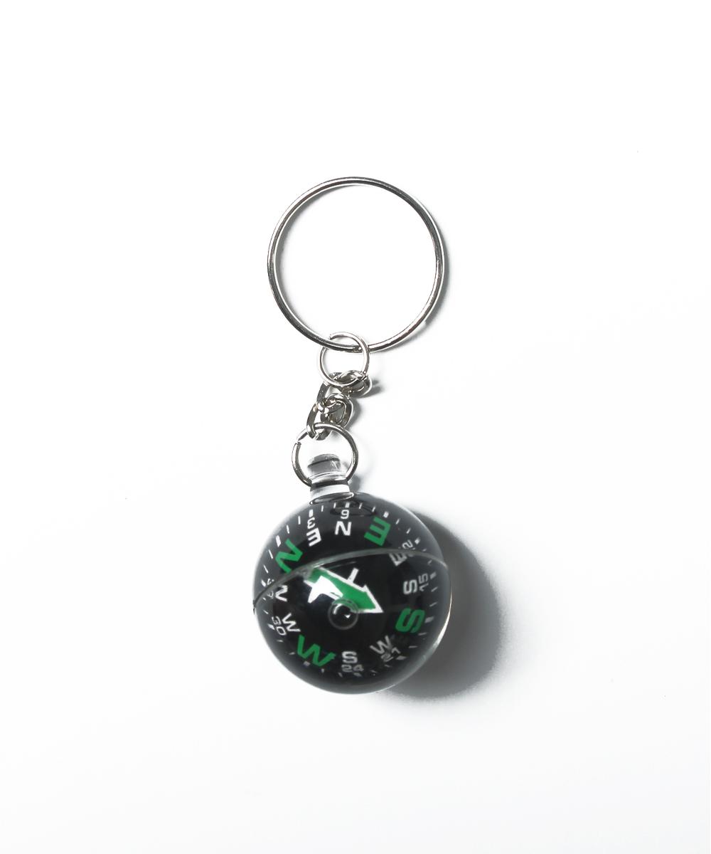 Compass ball keyring