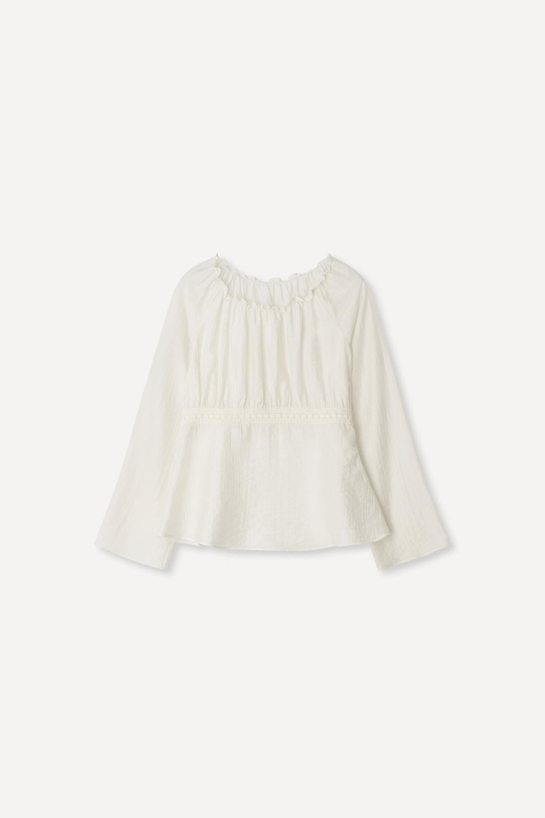 Rian Off-Shoulder Flare Blouse
