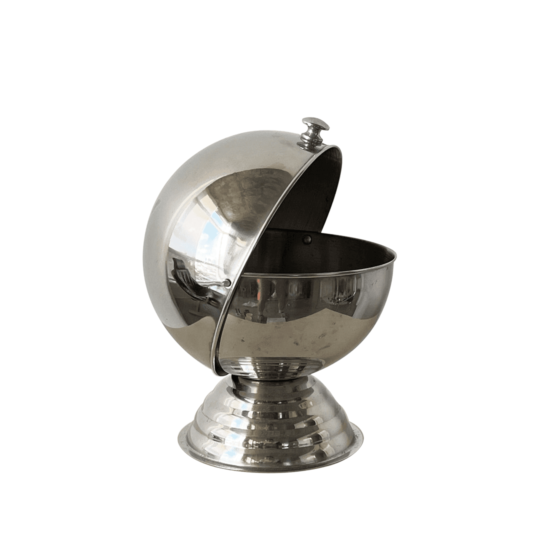 Retro Chrome Ashtray