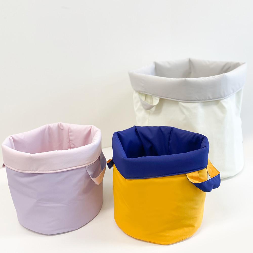 [포레베리]POT POCKET 패브릭 장난감 수납 정리 바구니 손잡이바스켓