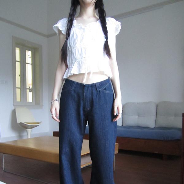 클룩 와이드 데님 팬츠