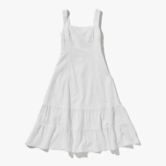 슬리브리스 롱 원피스