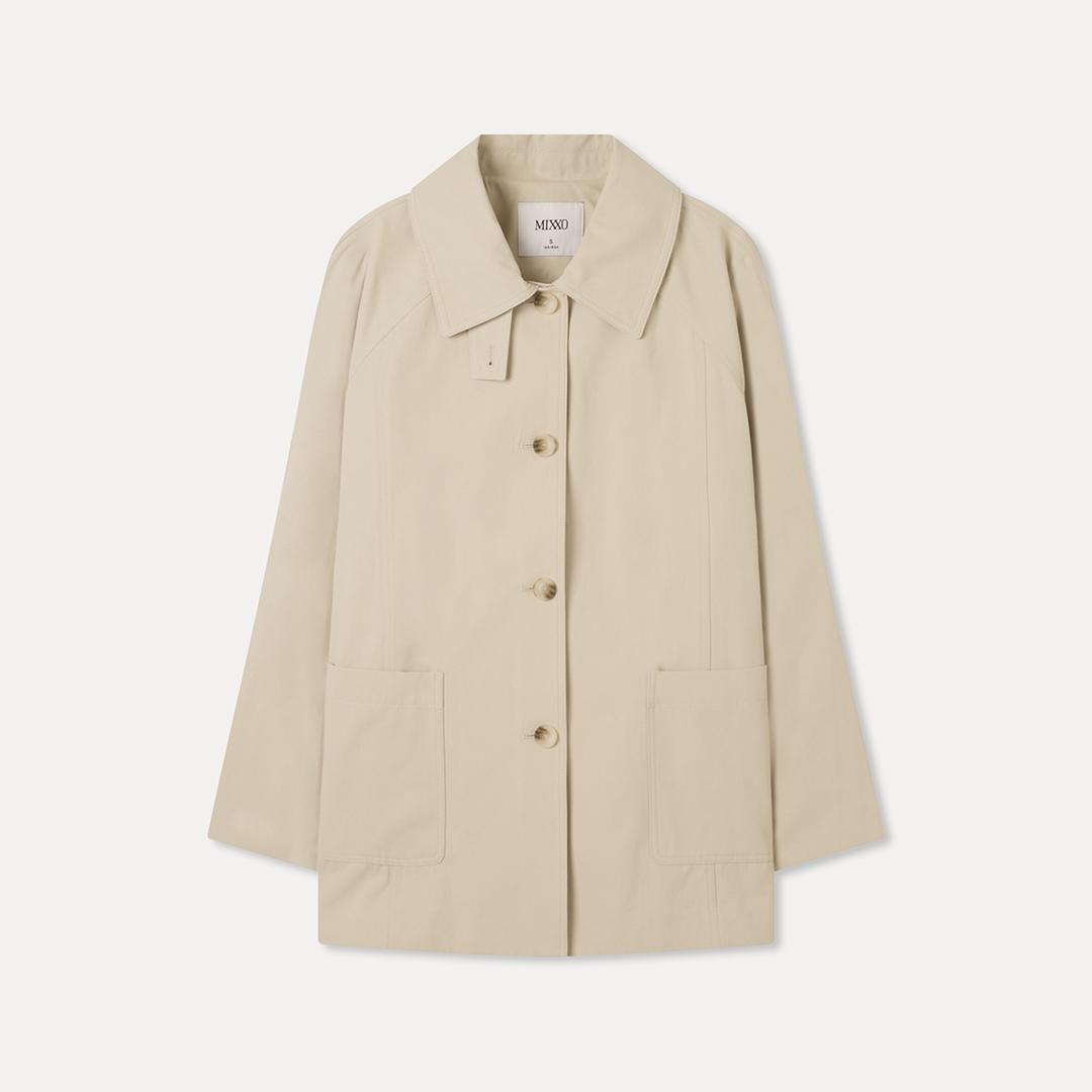 미쏘 하프 트렌치코트_MIWJTG311B