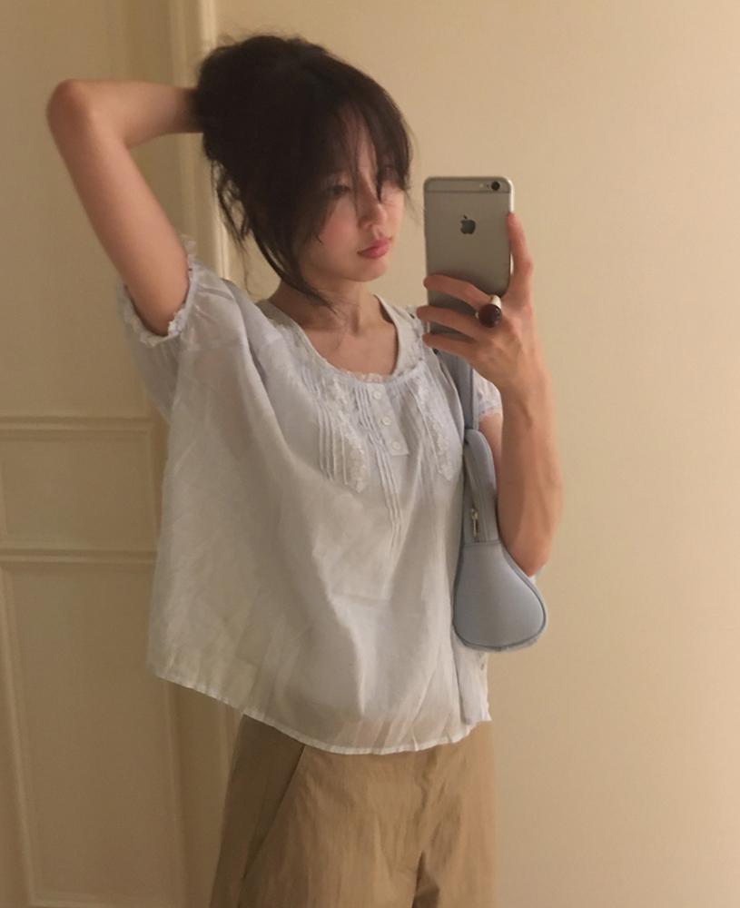 메이비베이비 Sydow Blouse (2colors)