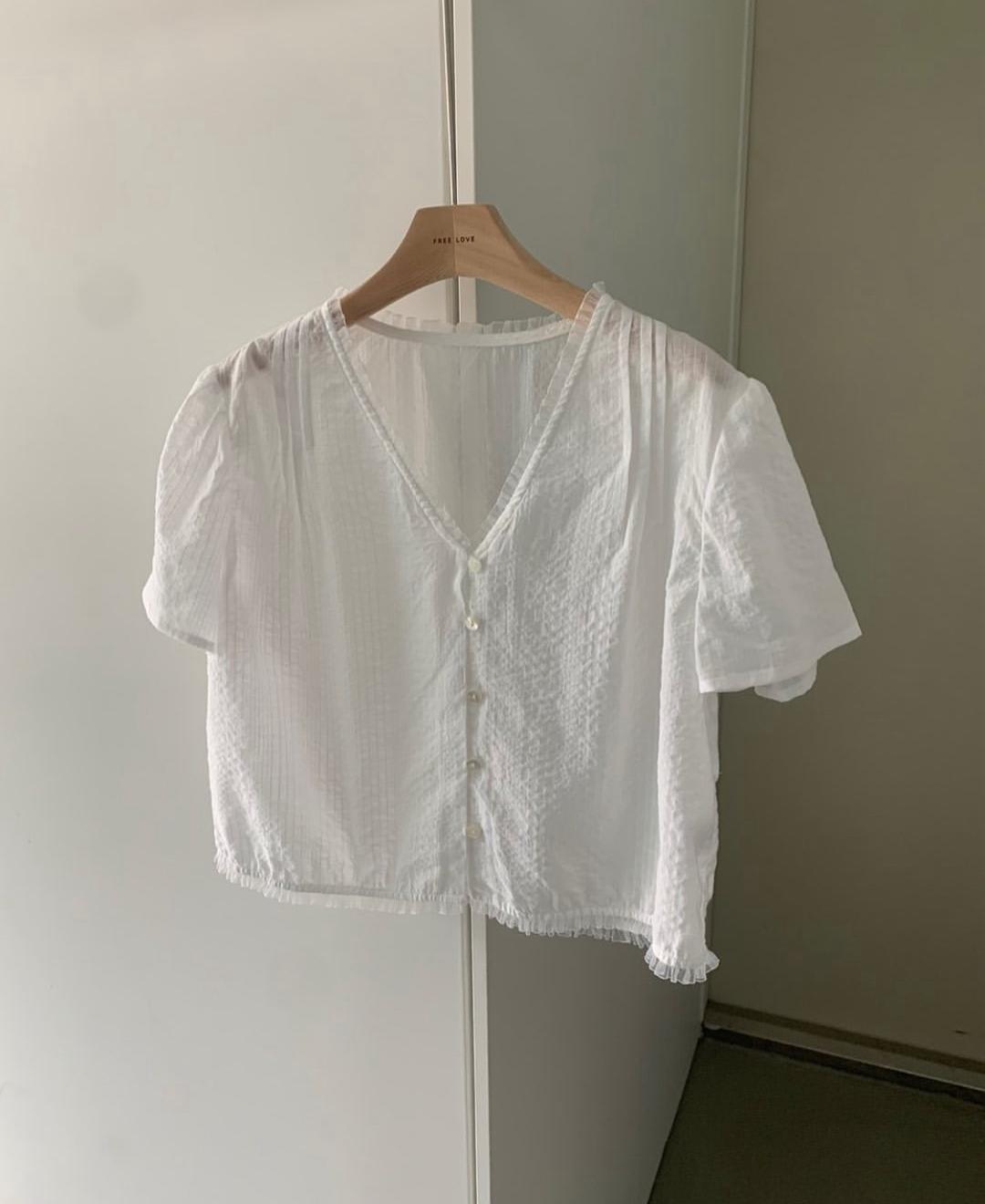 minit blouse (white)