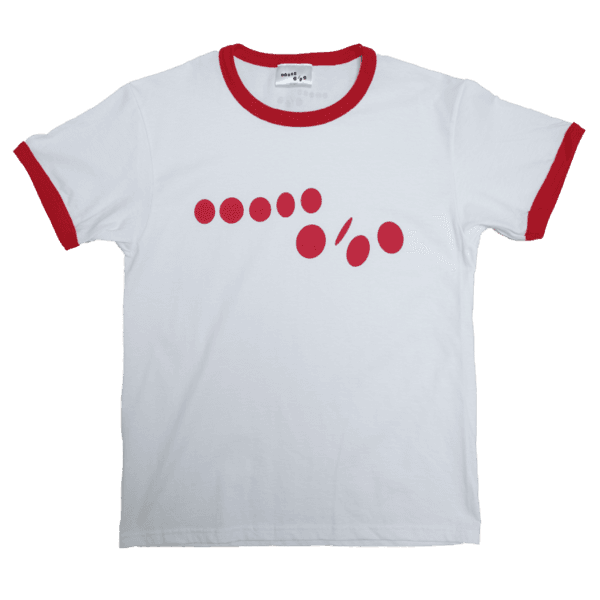 UNISEX, logo short sleeve [ringer, red]