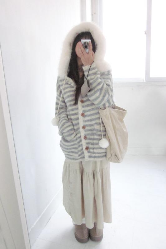 vanilla knit hoodie cardigan (3color) - 주문폭주 지연 / 2주소요