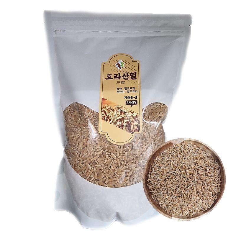 1+1 지원농산 캐나다산 카무트 호라산밀 1kg 카뮤트쌀 카무트쌀 고대쌀 잡곡
