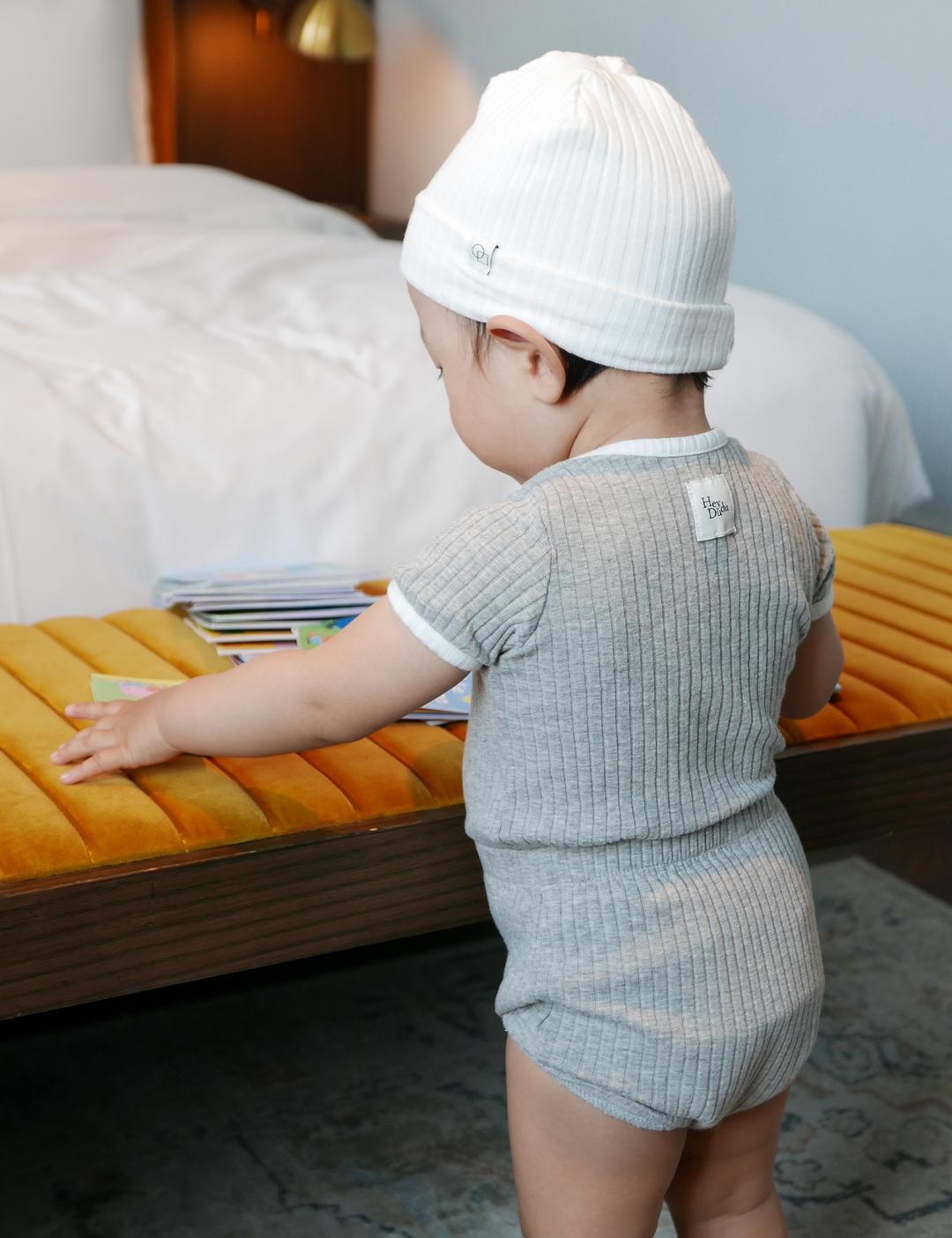 코모두 썸머 베이비세트 클라우드 그레이