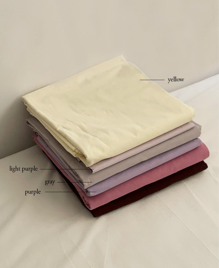 코튼 플랫 시트 01