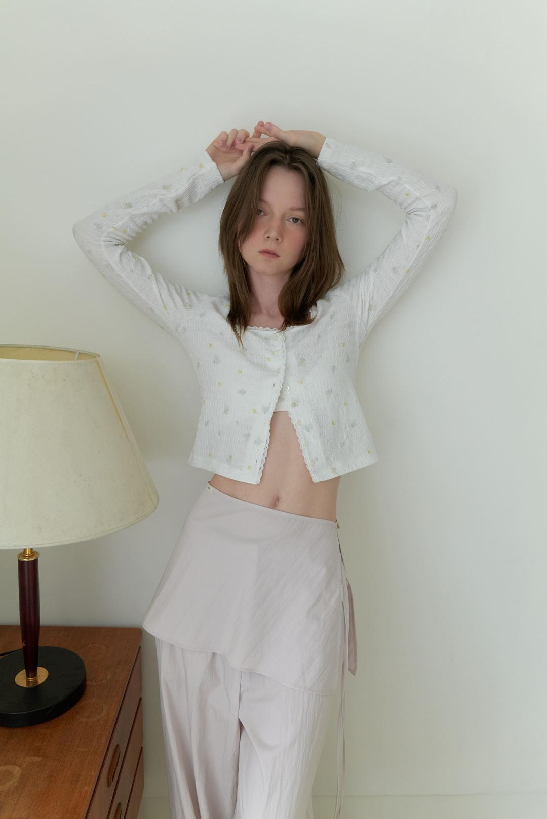 Layerd wrap skirt - Pink