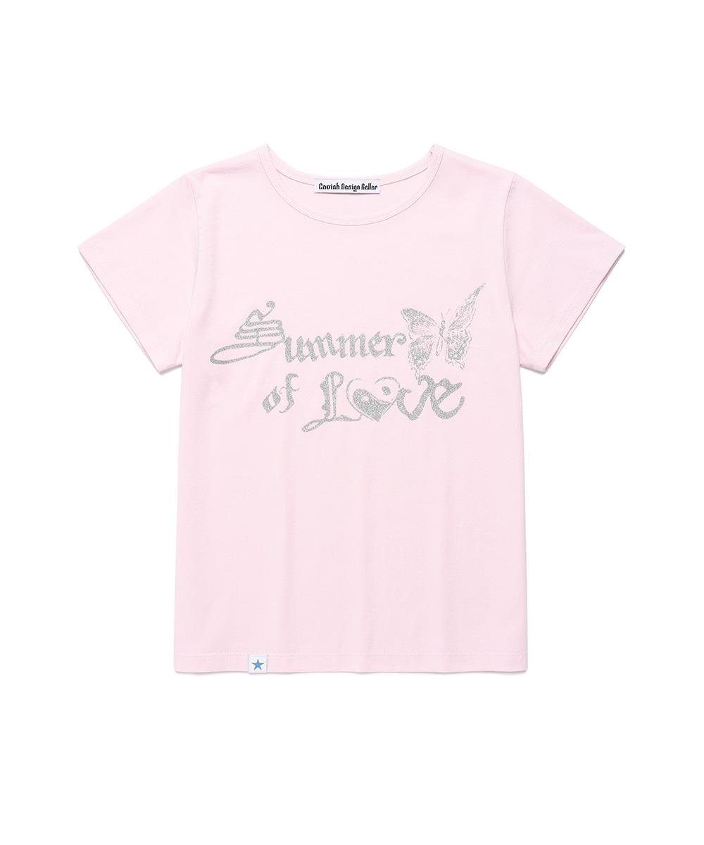 W SOL SS TEE[PINK]