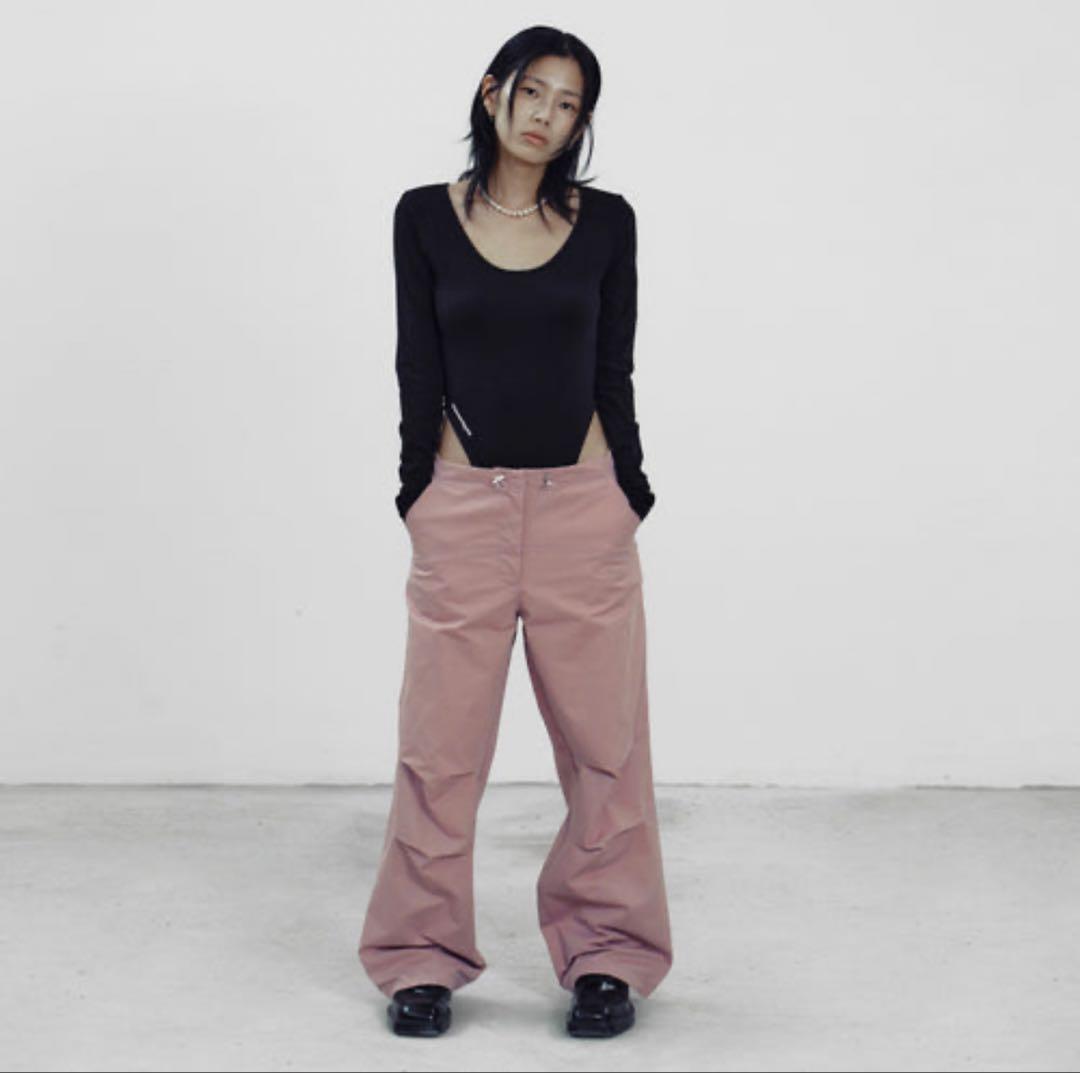 ミッションボディースーツtシャツ ブラック