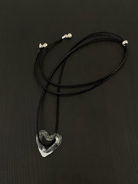 COTTON HEART NECKLACE