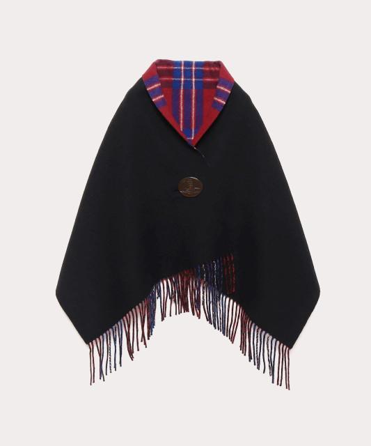 비비안웨스트우드 2021FW 타탄 체크 리버시블 머플러 숄 (4컬러택1)