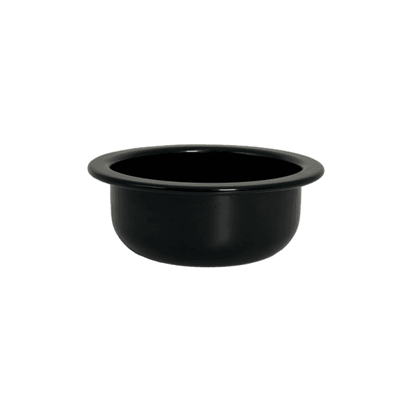 법랑 핸디 보울 [17cm, 블랙] #2233.85-1