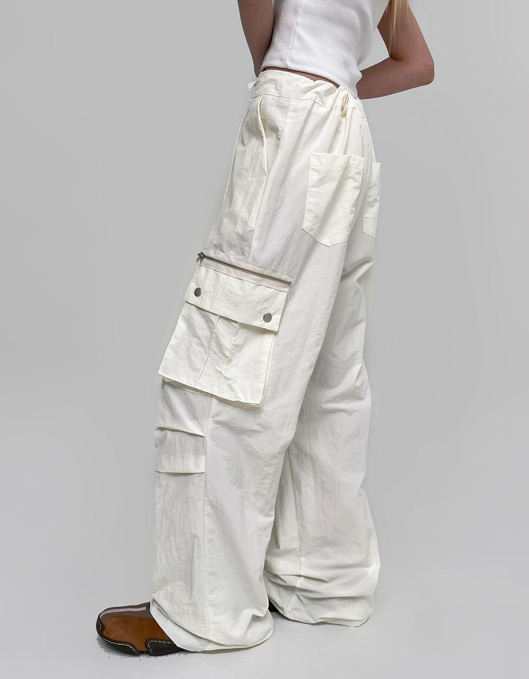 파브 나일론 밴딩 카고팬츠