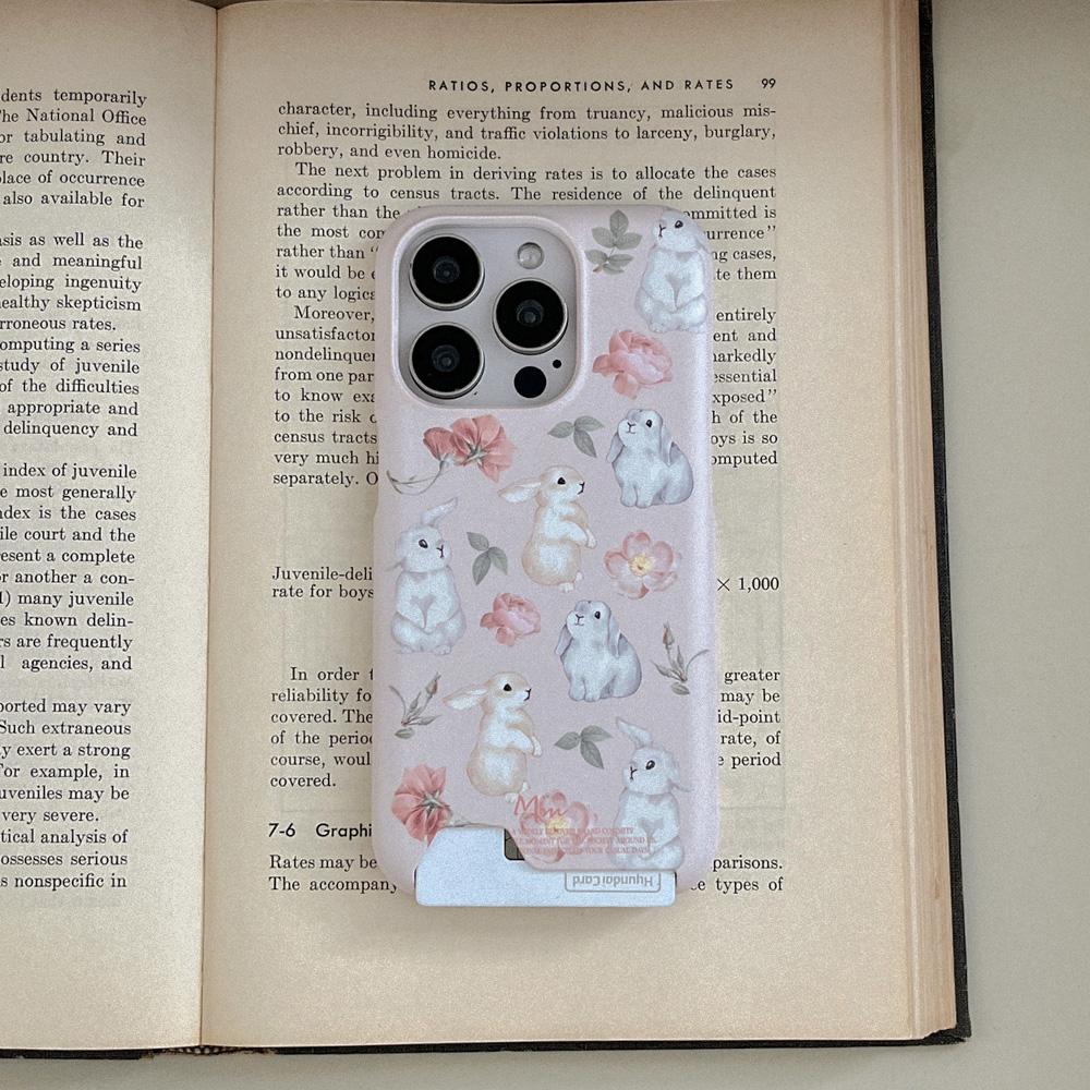 vintage bloom 디자인 [카드수납 폰케이스]