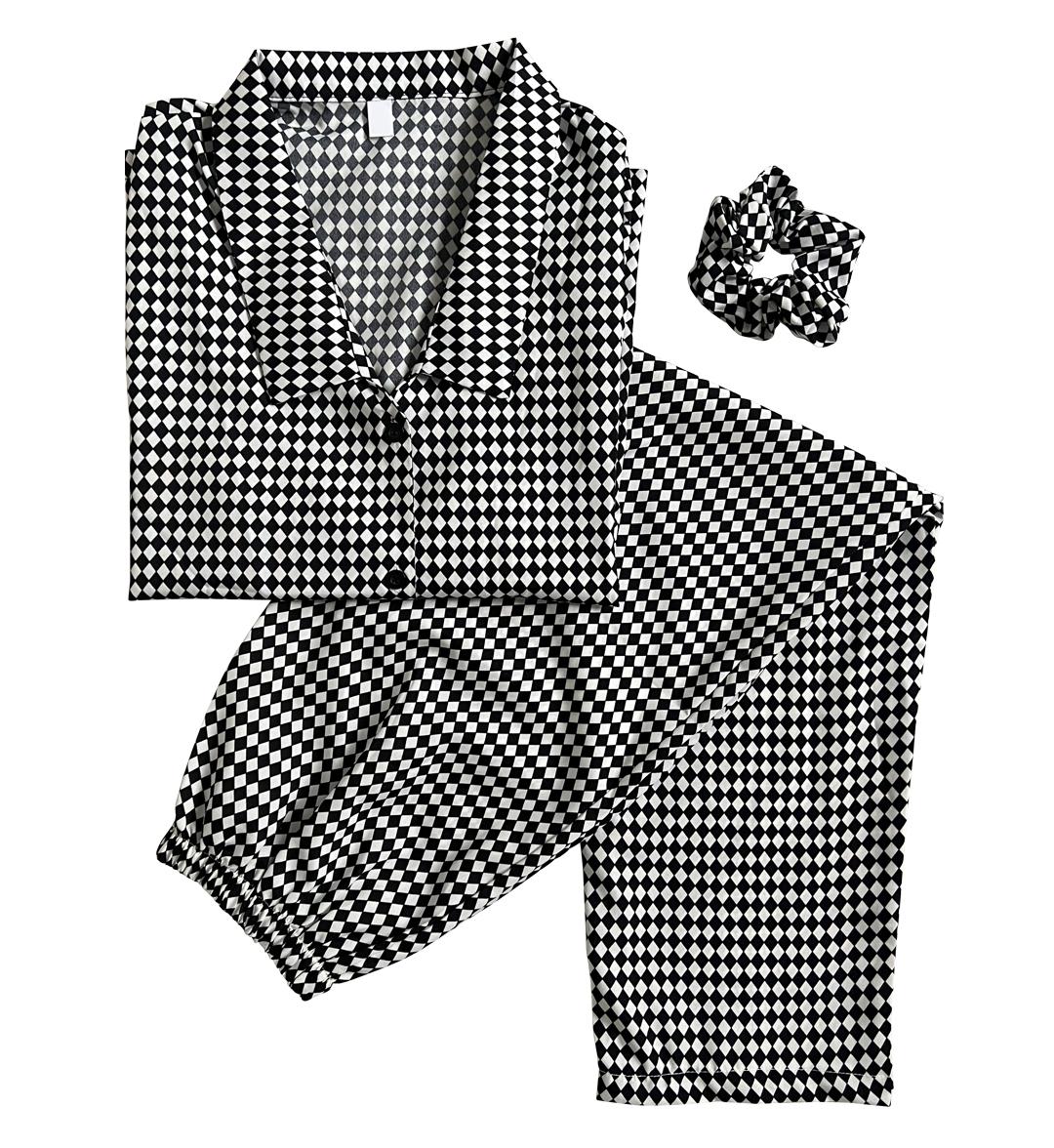 Diamond pajama (4piece set)