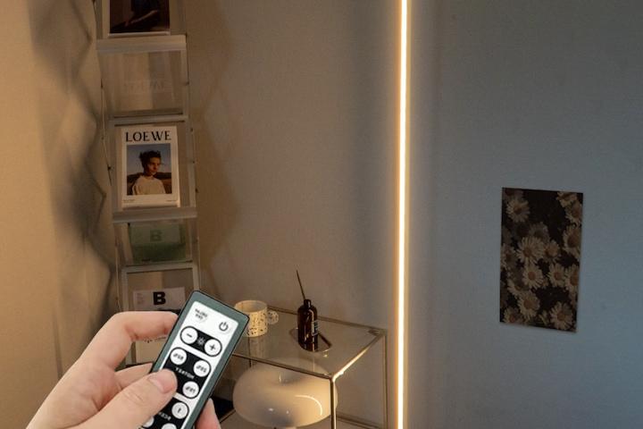 북유럽 플로어 장스탠드 LED 거실 무드등 조명 4colors(리모컨 옵션)